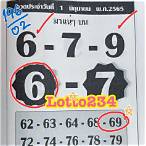 หวยดัง 1 กค 65